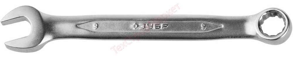 Ключ комбинированный гаечный 9 мм, ЗУБР