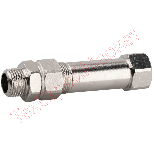 Удлинитель телескопический "внутренняя резьба - внешняя резьба", 1/2" ЗУБР "ШиреФит"