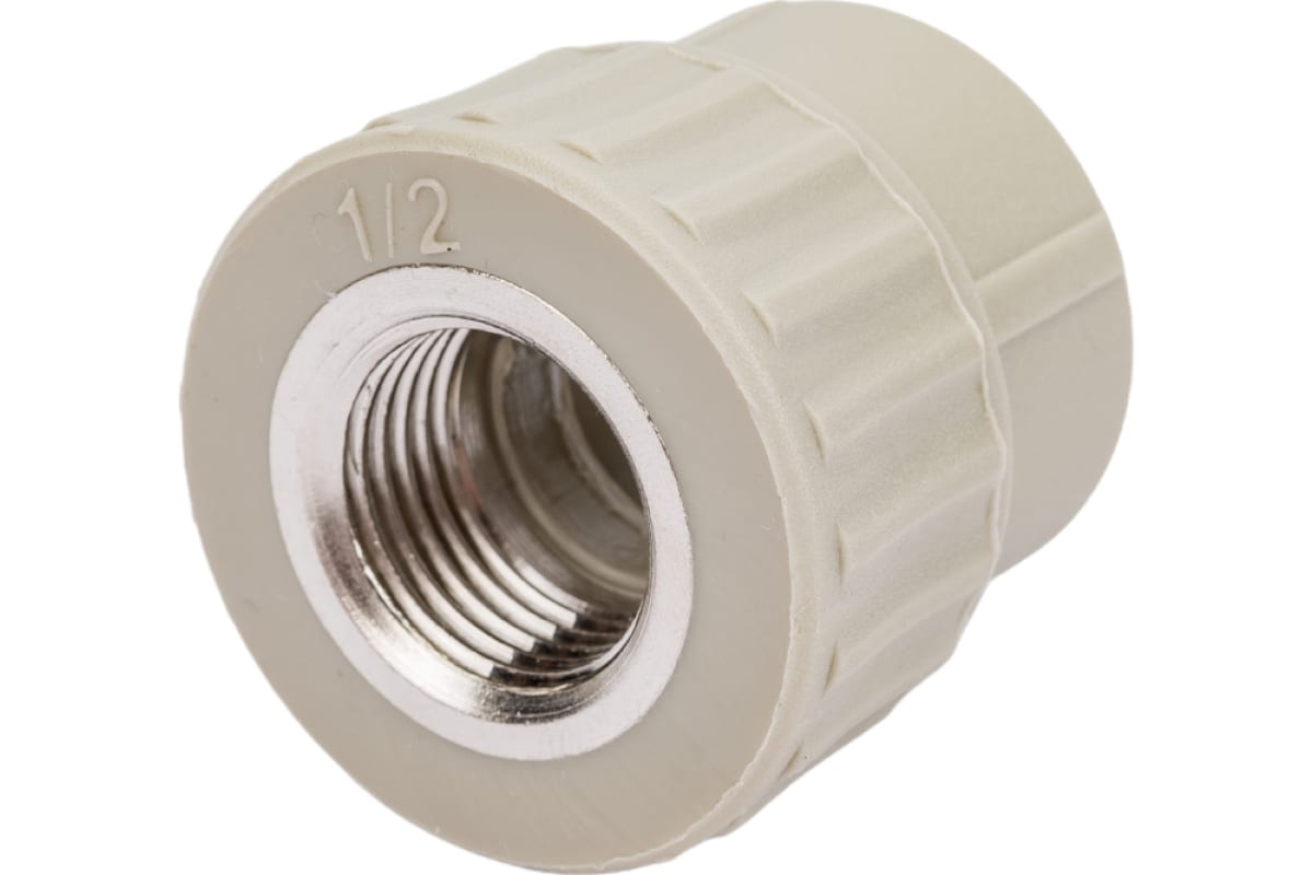 Муфта переходная с внутренней резьбой  32 x 1/2" (80/20) (Valfex) СЕРАЯ