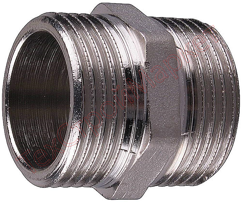 Бочонок GENERAL FITTINGS никелированная латунь, 3/4"