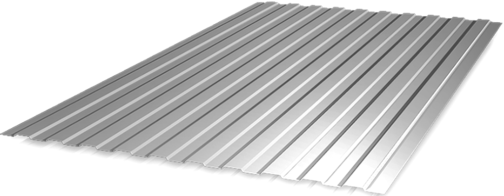 Проф. лист С-8  2,0м*1,2м*0,4мм - оцинкованный