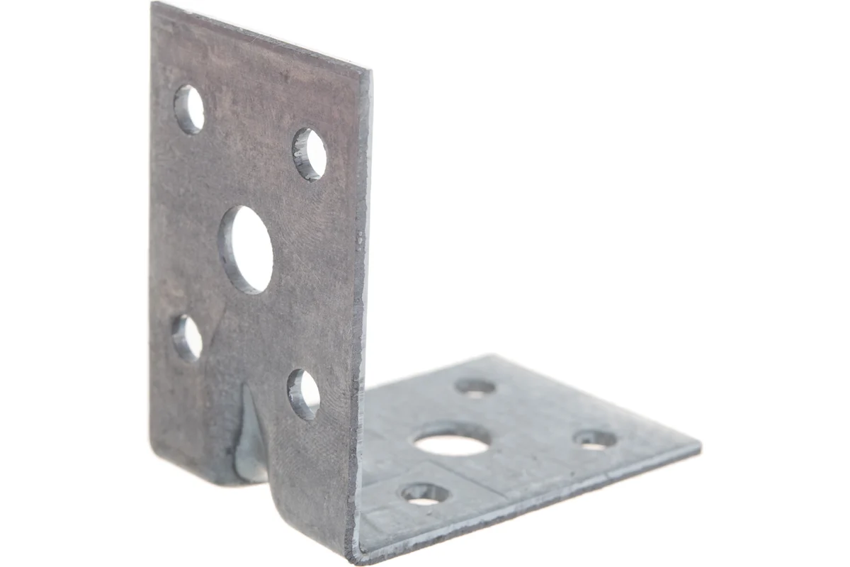 Уголок крепежный усиленный УКУ-2.0, 35х50х50 х 2мм, ЗУБР