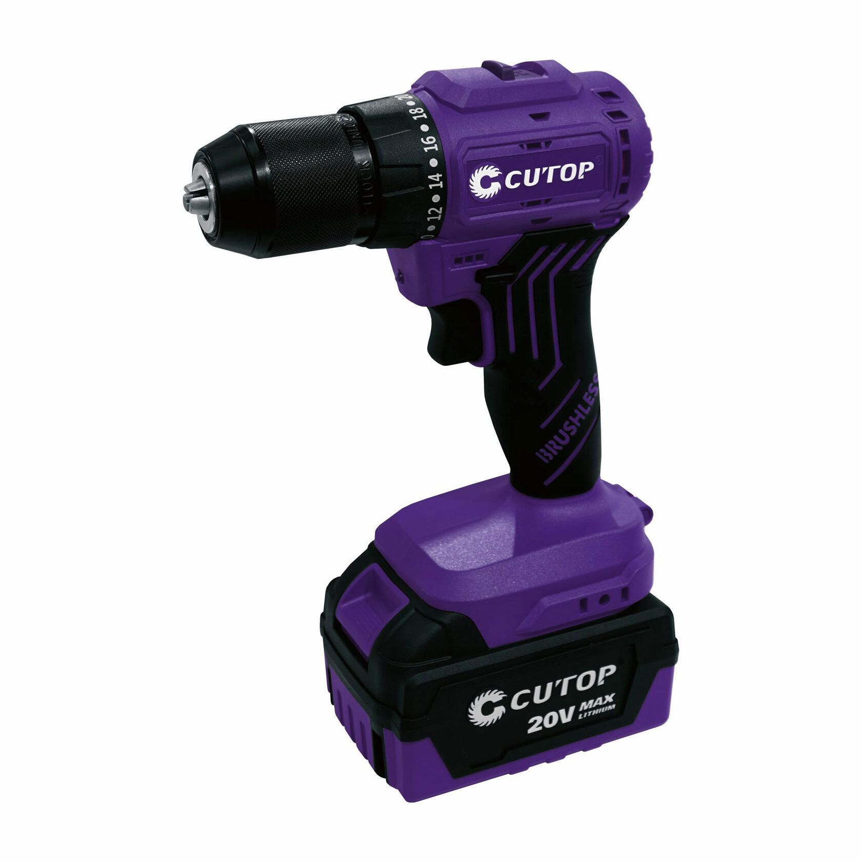 Шуруповерт E-Profi 20В, 13мм, 2 Батареи, 4ач, З/у (кулер), пл. бокс. Cutop