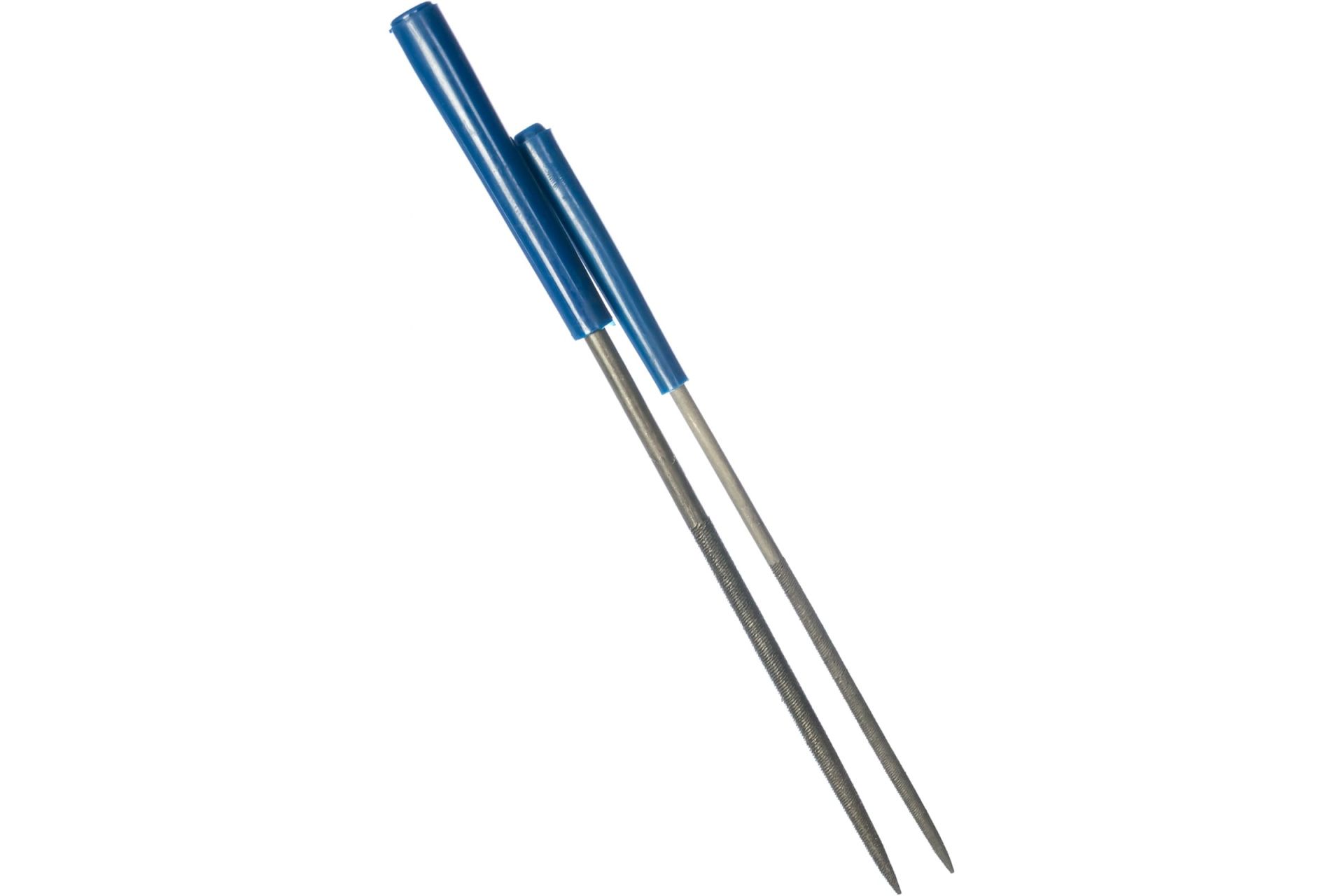 Набор надфилей КОБАЛЬТ круглых, № 1, 140х3, 160х4 мм