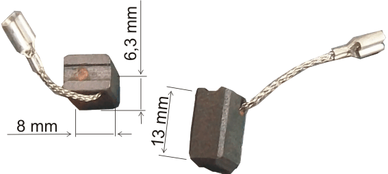 Щетки угольные комплект