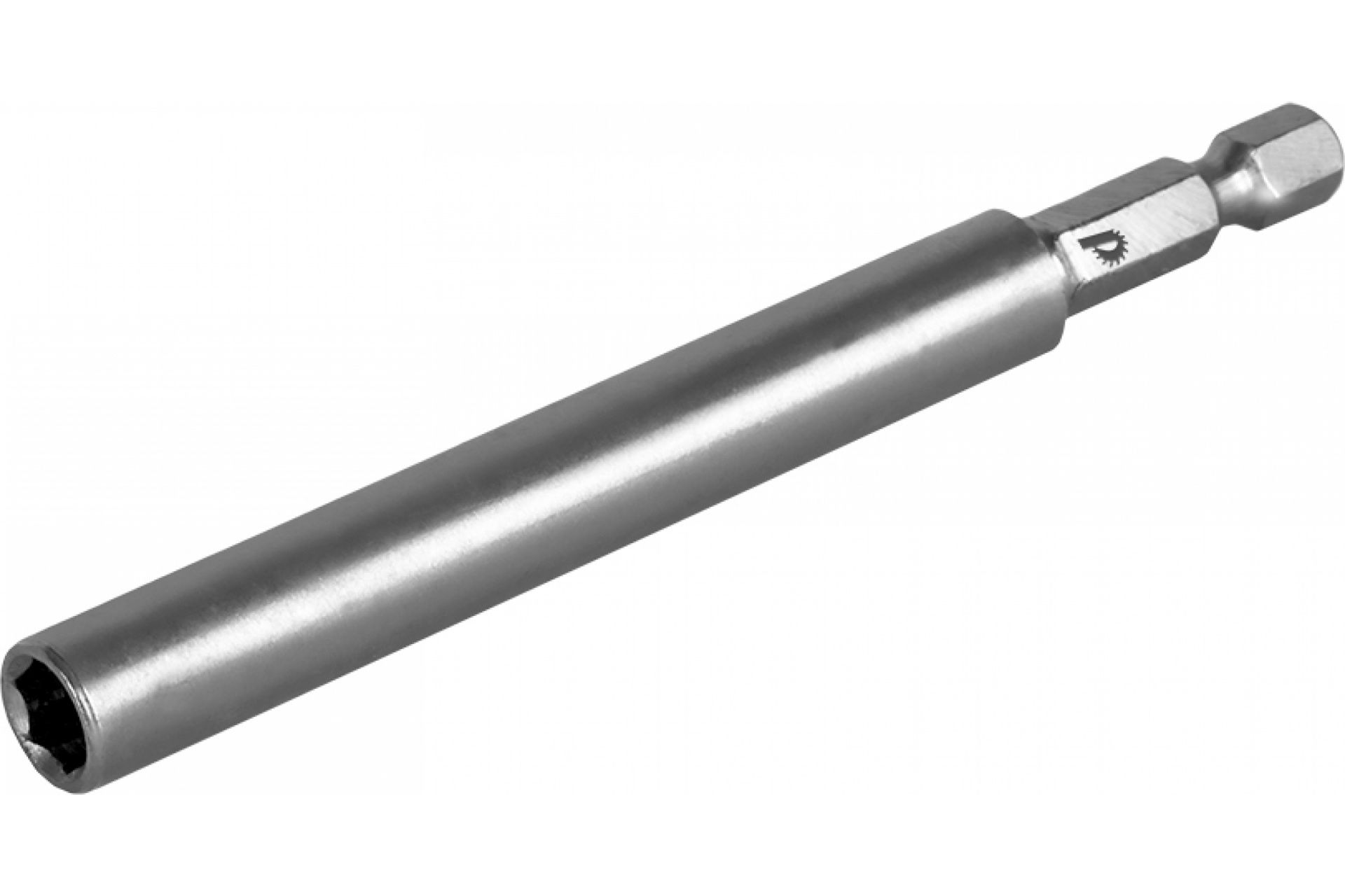 Удлинитель магнитный держатель 100мм для бит 1/4"  цельнотянутый, (1шт), блистер ПРАКТИКА