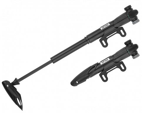 Насос ручной GP-77T GIYO телескопический пластиковый черный