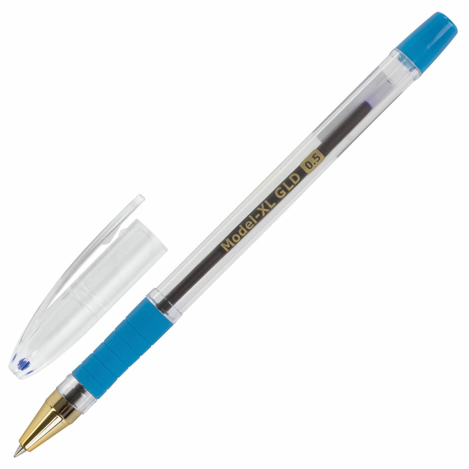 Набор ручек шариковых масляных BRAUBERG "MODEL M / MODEL XL", 10 ручек в упаковке, 143361
