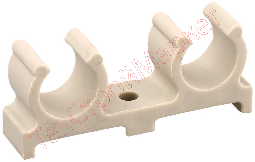 Скоба распорная, двойная, для труб 16мм ЗУБР "ШиреФит"