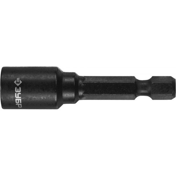 Бита ЗУБР "ПРОФИ"  "Нат-драйвер" с торцовой головкой, магнитная, хвостовик E 1/4", L=50мм, 8мм, 1шт