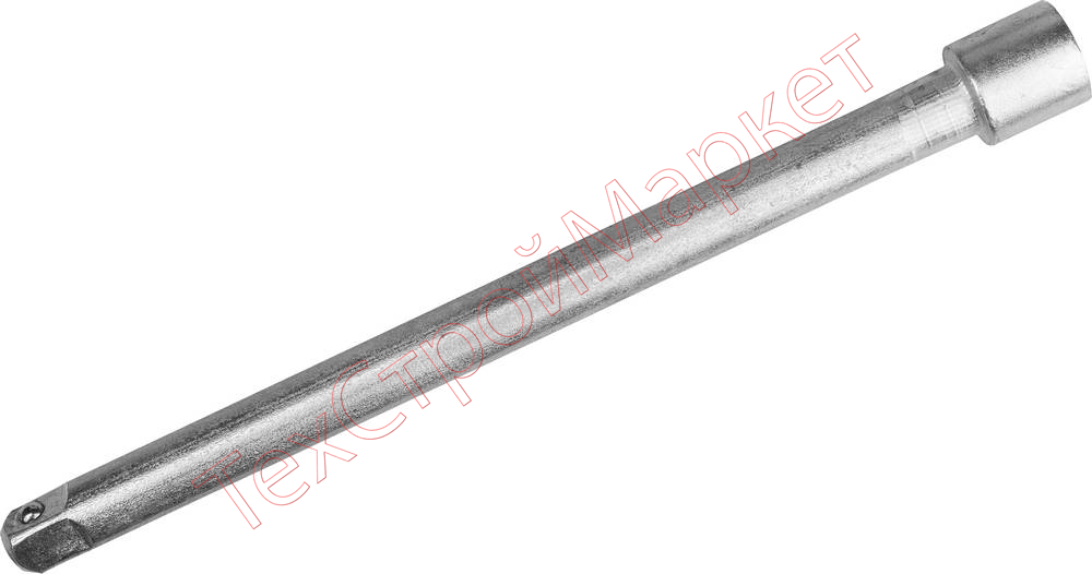 Удлинитель НИЗ (1/2") для торцовых головок, 40Х, оцинкованный, 250мм