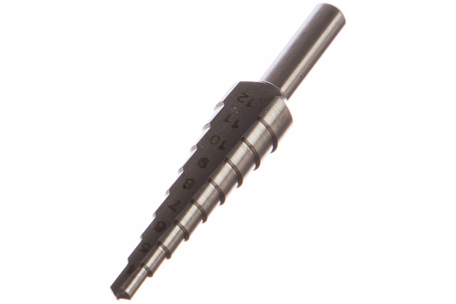 Сверло ступенчатое Heller HSS 4-12х65мм, 9 ступеней, хвостовик 6мм (925) 