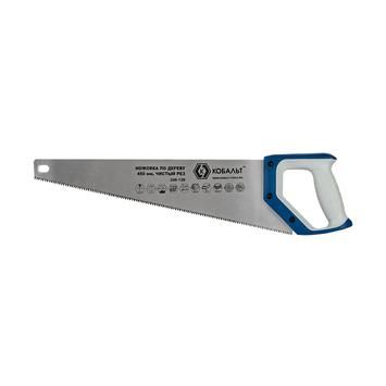 Ножовка по дереву КОБАЛЬТ 450 мм, шаг 3,5 мм/ 7 TPI, закаленный зуб