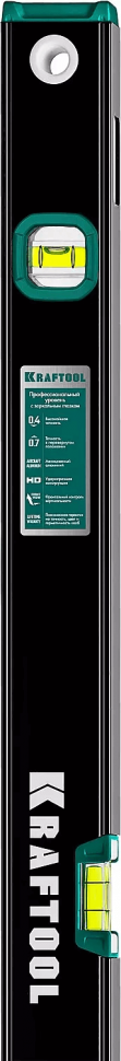 Магнитный уровень с зеркальным глазком,600 мм, Kraftool 