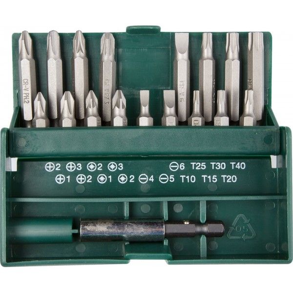 Набор бит "EXPERT"с магнитным адаптером в бит-боксе, 18 предметов KRAFTOOL 