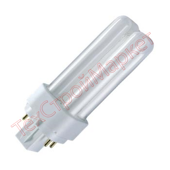 Лампа энергосберегающая OSRAM Dulux D/E  26Вт/21-840 G24q-3 4050300020303