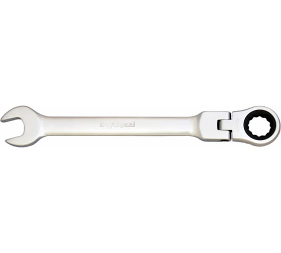Ключ комбинированный трещоточный с шарниром 12мм "AV Steel" AV-315212