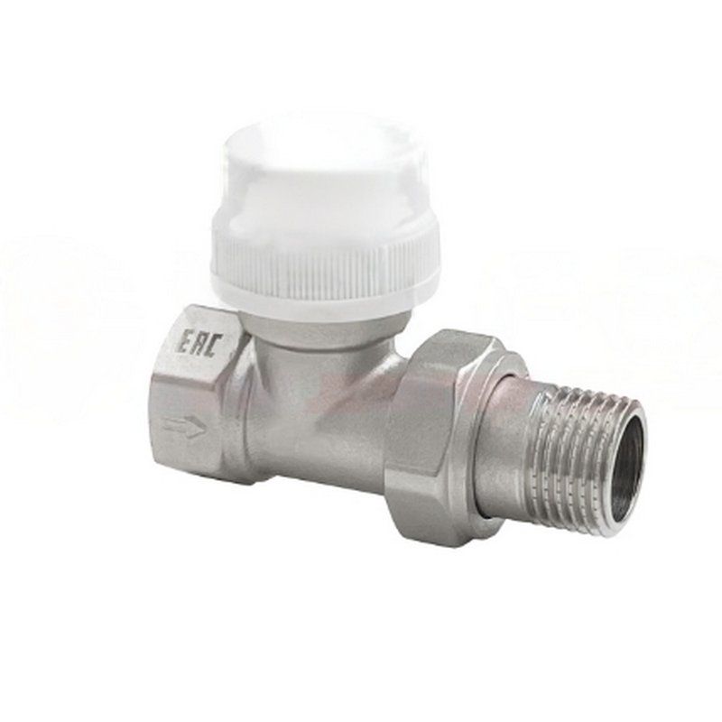 Клапан термостатический VALFEX для рад. прямой 1/2'' (80/10) К