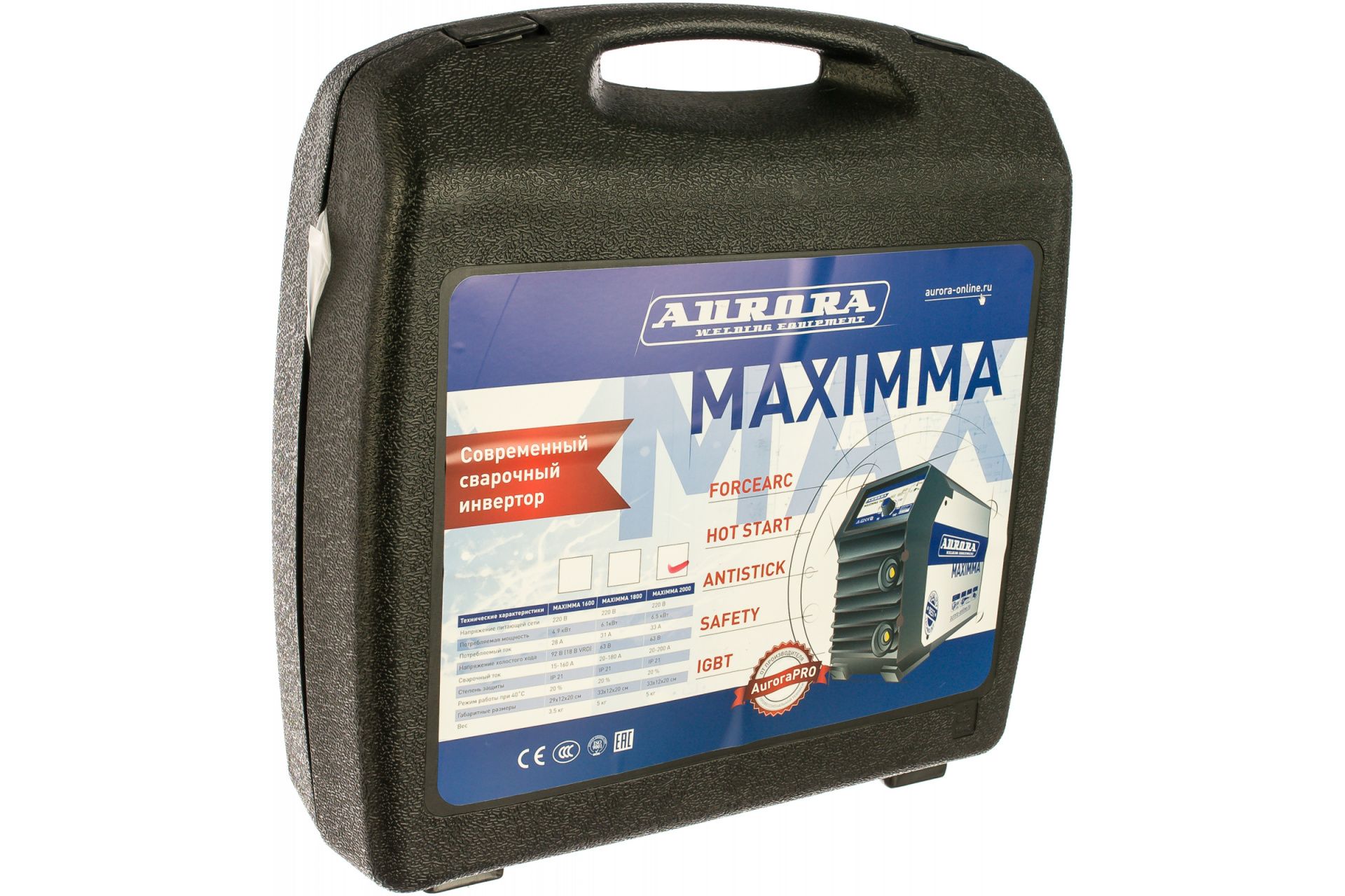 Аппарат сварочный инвертор Aurora MAXIMMA 2000 IGBT