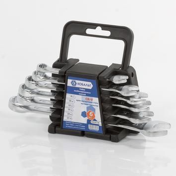 Набор ключей комбинированных КОБАЛЬТ 8,10,12-14,17 мм