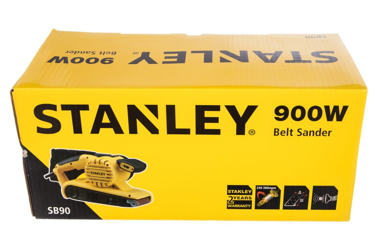 Машина шлифовальная ленточная Stanley SB90