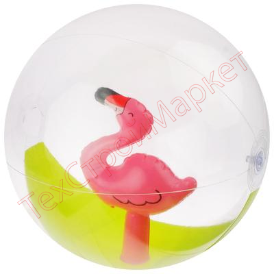 Мяч надувной Фламинго 40 см