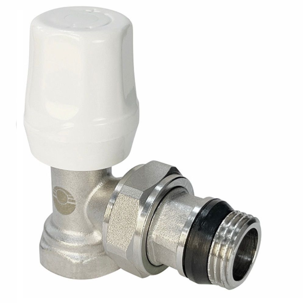 Клапан для радиаторов, ручной угловой 3/4" (с доп. уплотнением) (40/4) К VALFEX